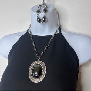 Whiting & Davis Vintage Necklace Bracelet Set Parure Signed